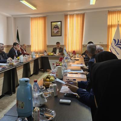 برگزاری جلسه هيأت امناء موسسه آموزش عالی خرد بوشهر